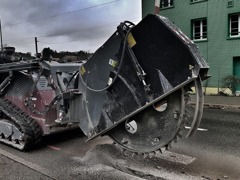 CM's Wheel saws: powerful and drilling